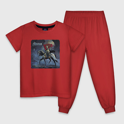 Детская пижама Saxon / Красный – фото 1