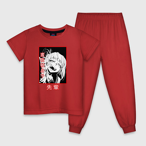 Детская пижама Himiko TogaХимико Тога / Красный – фото 1