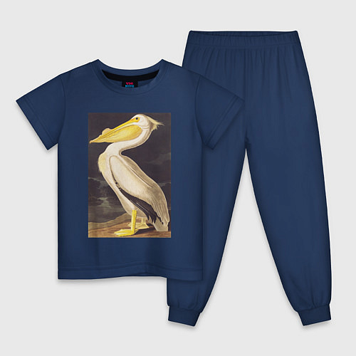 Детская пижама American White Pelican Пеликан / Тёмно-синий – фото 1