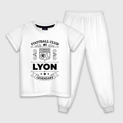 Детская пижама Lyon: Football Club Number 1 Legendary