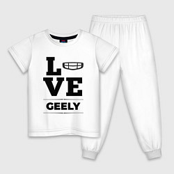 Детская пижама Geely Love Classic