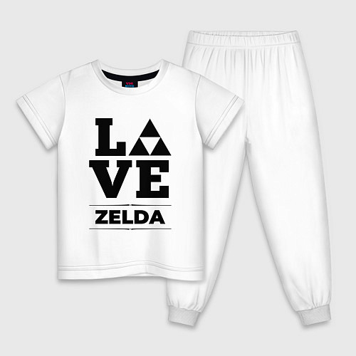 Детская пижама Zelda Love Classic / Белый – фото 1