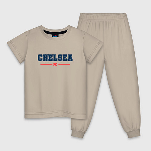 Детская пижама Chelsea FC Classic / Миндальный – фото 1