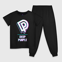 Детская пижама Deep Purple Glitch Rock