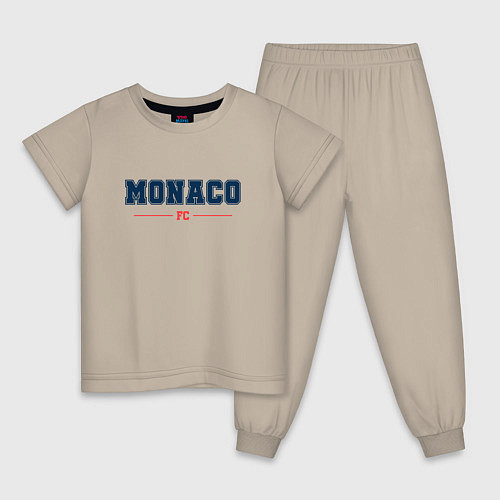 Детская пижама Monaco FC Classic / Миндальный – фото 1