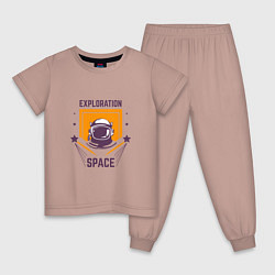 Детская пижама Исследование космоса