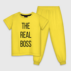 Детская пижама The real boss!