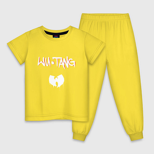 Детская пижама Ву-Тэнг Клэн / Желтый – фото 1