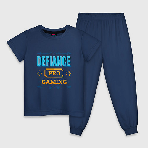 Детская пижама Игра Defiance PRO Gaming / Тёмно-синий – фото 1