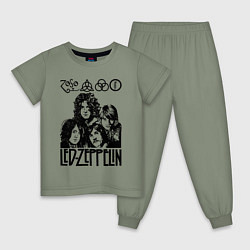 Детская пижама Led Zeppelin Black