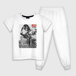 Детская пижама LIFE NEWS:monkeys