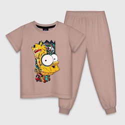 Детская пижама Cyber-Bart - Simpsons family
