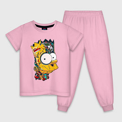 Детская пижама Cyber-Bart - Simpsons family