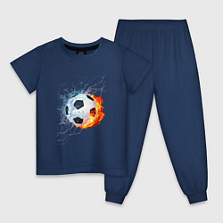 Детская пижама Футбол - противостояние стихий