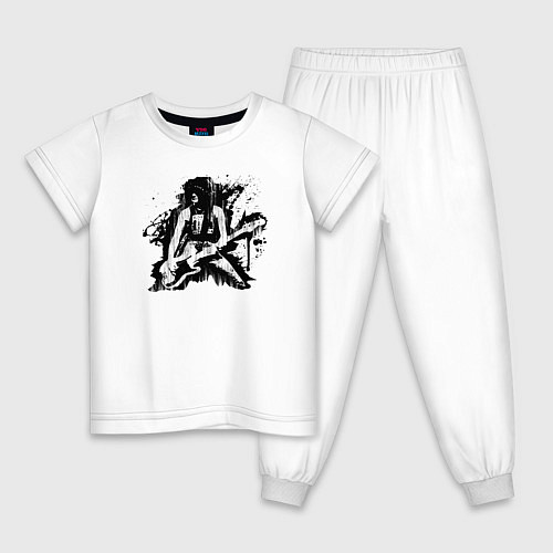 Детская пижама Ramone / Белый – фото 1