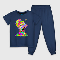 Детская пижама Гомер Симпсон - стилизация - color