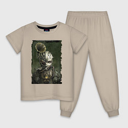 Детская пижама Девушка в механистическом костюме