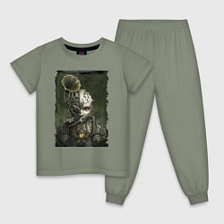 Детская пижама Девушка в механистическом костюме