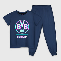 Детская пижама Borussia FC в стиле glitch