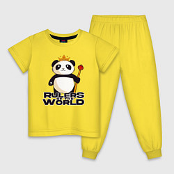 Детская пижама Панда - Правители Мира