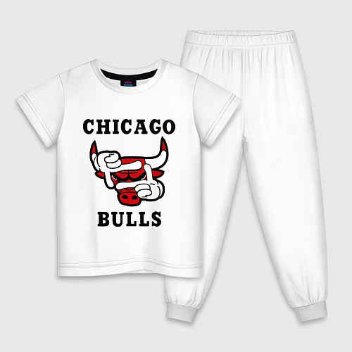 Детская пижама Chicago Bulls SWAG / Белый – фото 1