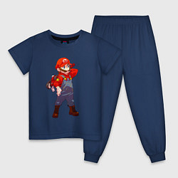 Детская пижама Марио на стиле