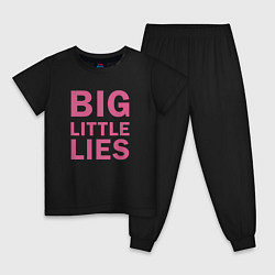 Детская пижама Big Little Lies logo