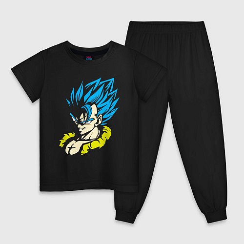 Детская пижама Goku Son - Dragon Ball - Воин / Черный – фото 1