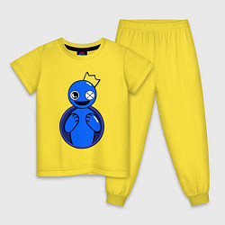Детская пижама Радужные друзья: Синий персонаж
