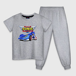 Детская пижама Team Sonic racing - hedgehog
