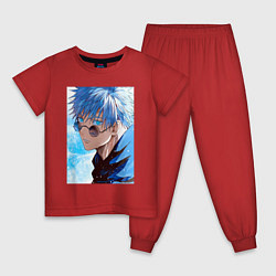 Детская пижама Сатору Годжо в очках - Jujutsu kaisen