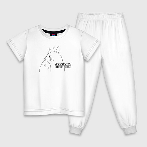 Детская пижама Тоторо Studio Ghibli / Белый – фото 1