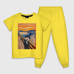 Детская пижама Крик бездомный Бог