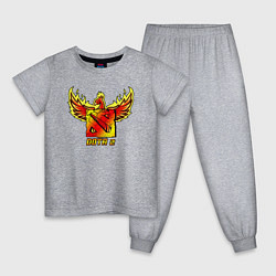 Детская пижама Дота 2 - огненный феникс