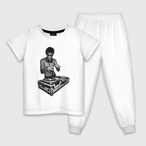 Детская пижама DJ Bruce Lee / Белый – фото 1