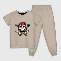 Детская пижама Пиратские воины