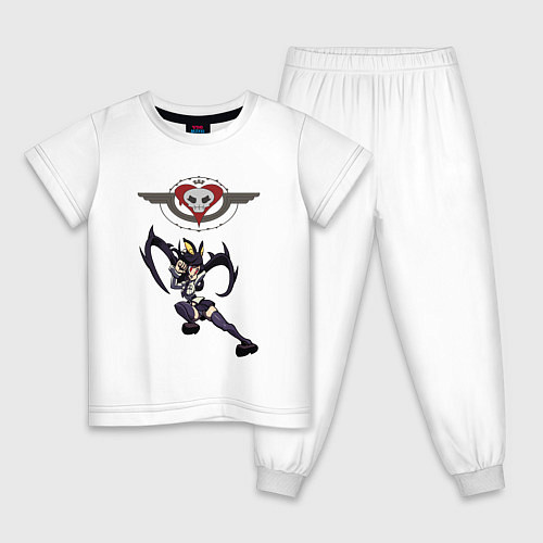 Детская пижама Филия и логотип игры / Белый – фото 1