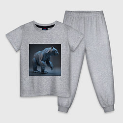 Детская пижама Железный медведь