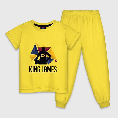 Детская пижама King James 23 / Желтый – фото 1
