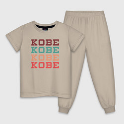 Детская пижама Kobe name