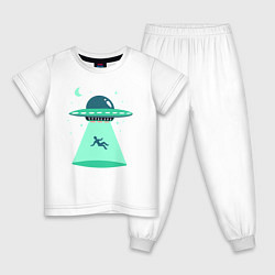 Детская пижама Похищение НЛО