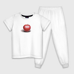 Детская пижама Красное яблоко