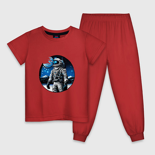 Детская пижама Cosmoboy / Красный – фото 1