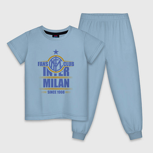Детская пижама Inter Milan fans club / Мягкое небо – фото 1