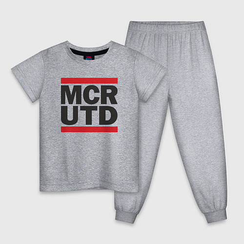 Детская пижама Run Manchester United / Меланж – фото 1