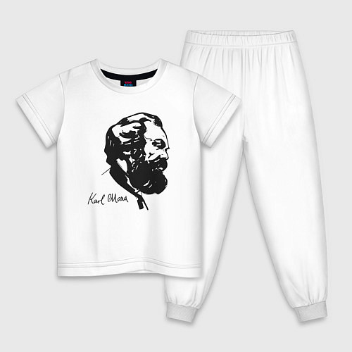 Детская пижама Karl Marx / Белый – фото 1