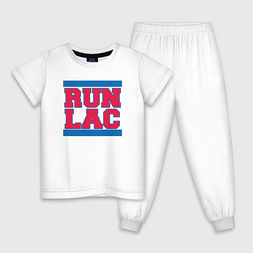 Детская пижама Run Clippers / Белый – фото 1