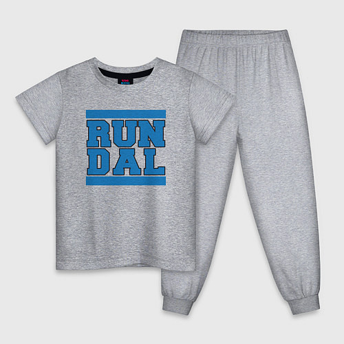 Детская пижама Run Dallas Mavericks / Меланж – фото 1