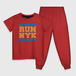 Детская пижама Run New York Knicks