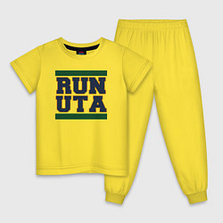 Детская пижама Run Utah Jazz